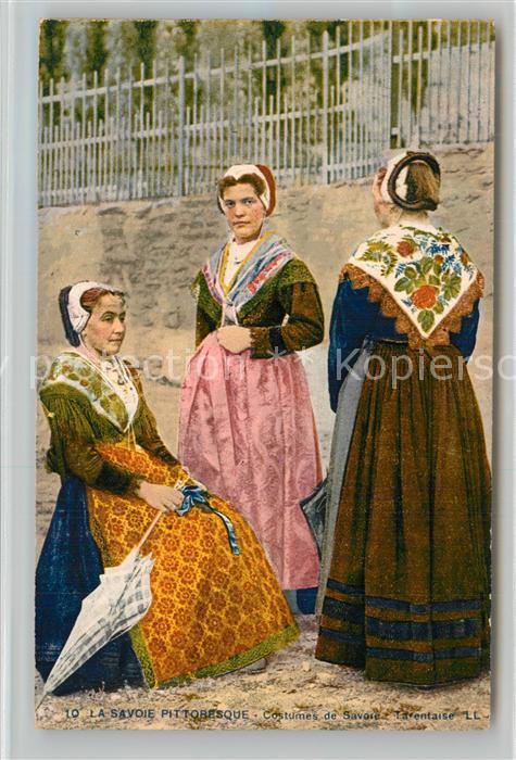 Trachten Frankreich Costumes de Savoie Tarentaise