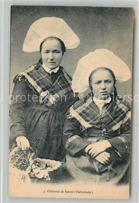 Trachten Frankreich Costumes de Savoie Valmeinier
