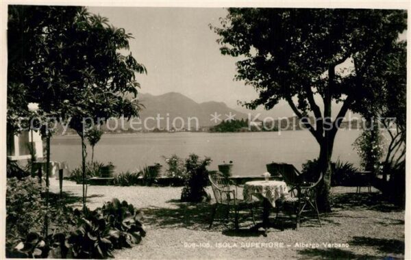 Isola Superiore Lago Maggiore Albergo Verbano Terrasse
