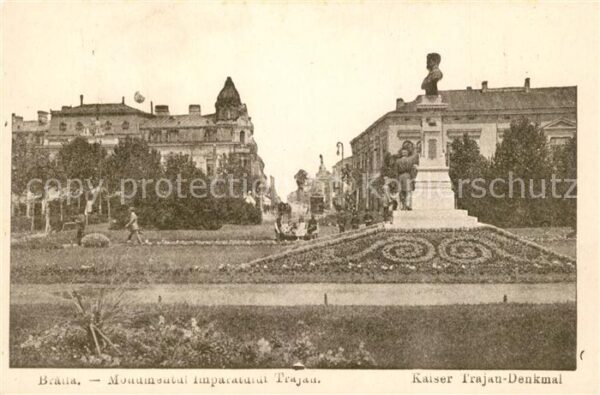 Braila Monumentui Imparatului Trajan Kaiser Tr