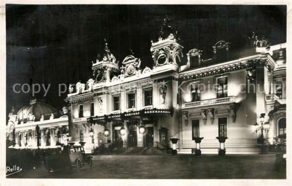 Monte-Carlo Casino la nuit