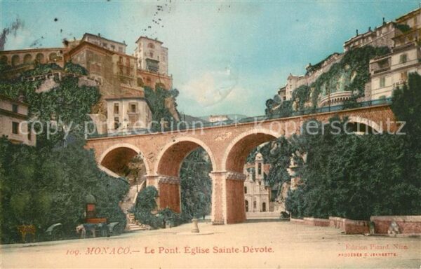 Monaco Pont Eglise Sainte Dévote