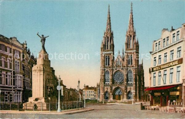 Ostende Oostende Eglise Saint Pierre et Paul Monument au