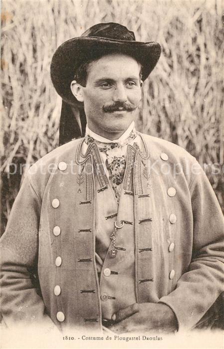 Trachten Frankreich Costume de Plougastel Daoulas