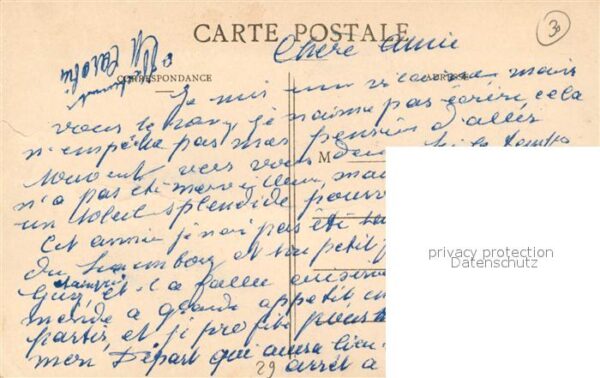 Trachten Frankreich Jeune Fille Costumes de Pont l'Abbé – Bild 2