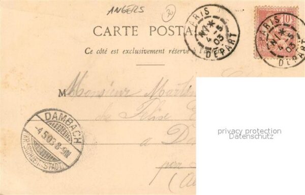 Trachten Frankreich Coiffe d_Anjou – Bild 2