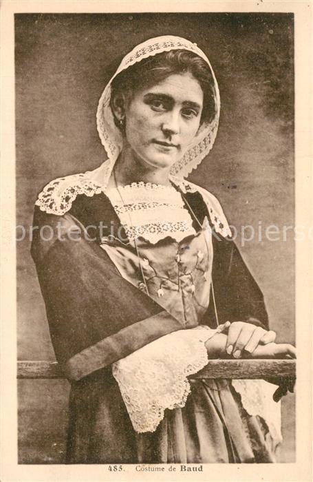 Trachten Frankreich Costume de Baud
