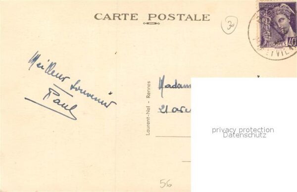 Trachten Frankreich Costume de Baud – Bild 2