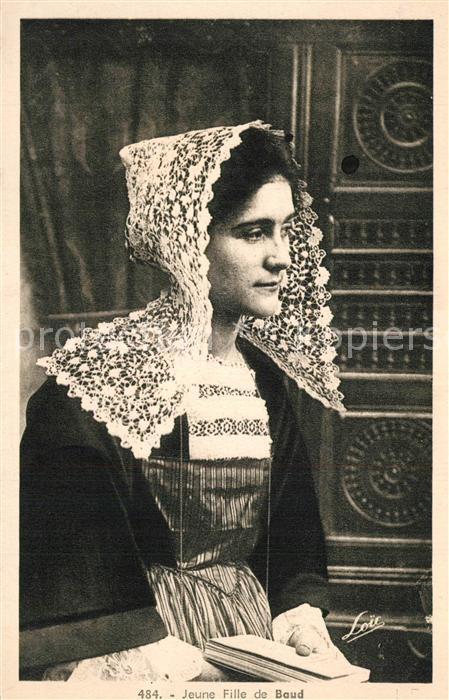 Trachten Frankreich Costume de Baud