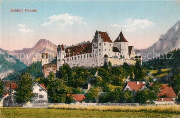 Fuessen Allgaeu Schloss Füssen