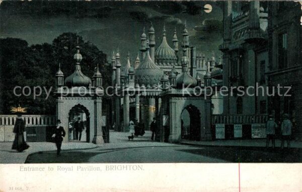Brighton East Sussex Entrance to Royal Pavilion