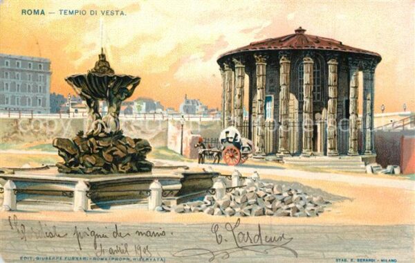 Roma Rom Tempio di Vesta