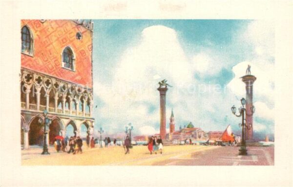 Venezia Venedig Piazetta San Marco