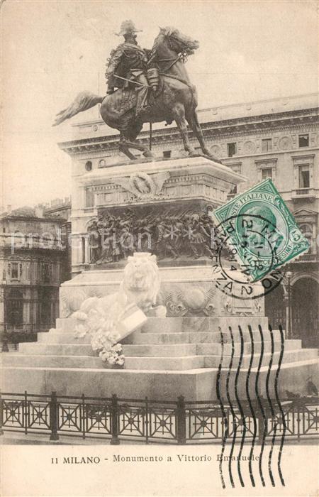 Milano Monumento a Vittorio Emanuele