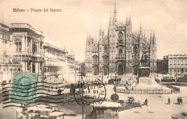 Milano Piazza del Duomo