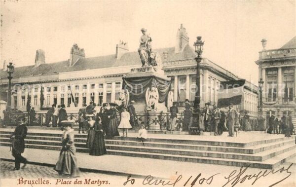 Bruxelles Bruessel Place des Martyrs