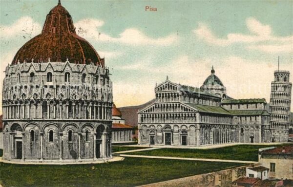Pisa Berühmte Bauwerke mit schiefem Turm