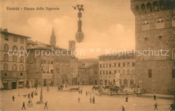 Firenze Florenz Piazza della Signoria
