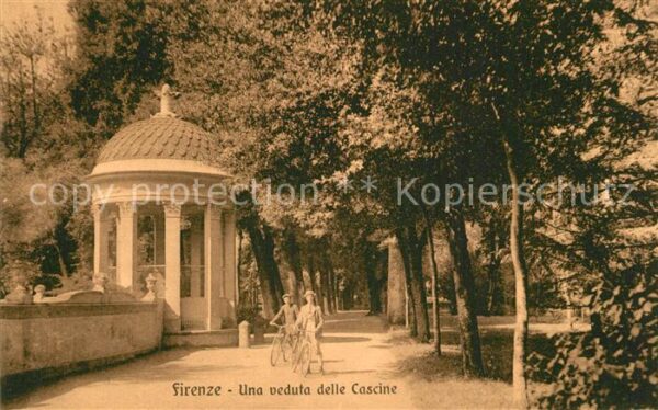 Firenze Florenz Una veduta delle Cascine