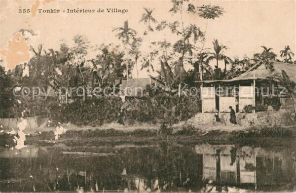 Tonkin Interieur de Village