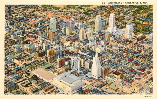Kansas City Missouri Air View