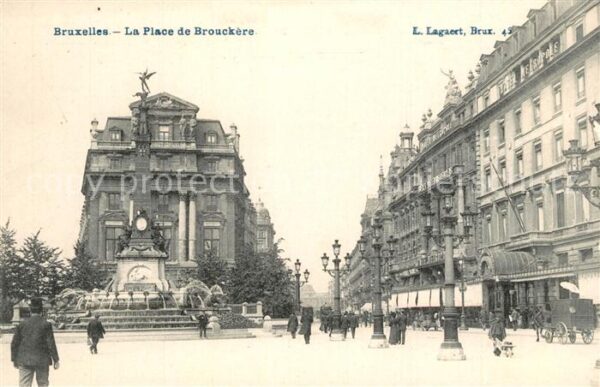 Bruxelles Bruessel Place de Brouckere