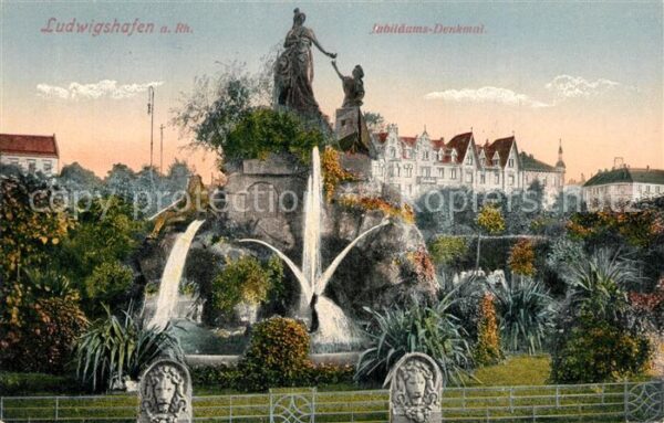 Ludwigshafen Rhein Jubiläums Denkmal