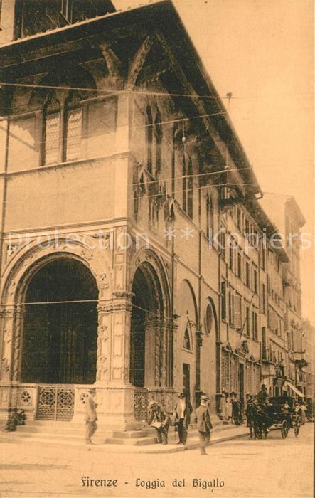 Firenze Florenz Loggia del Bigallo