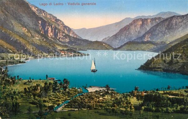 Ledro Lago di Ledro Veduta generale