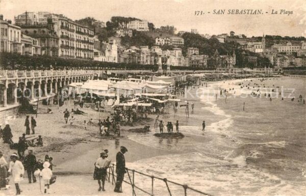 San Sebastian  Pais Vasco ES La Playa