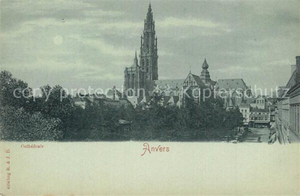 Anvers Antwerpen Cathedrale