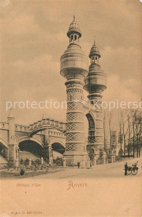 Anvers Antwerpen Chateau d_Eau