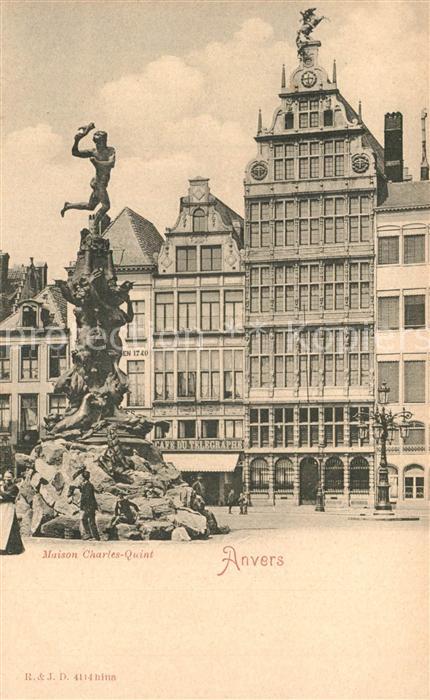 Anvers Antwerpen Maison Charles Quint