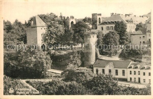 LUXEMBOURG  Luxemburg Plateau du Rham