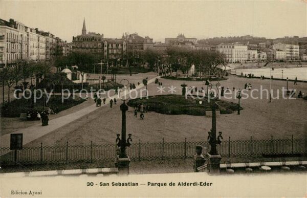 San Sebastian  Pais Vasco ES Parque de Alderdi Eder