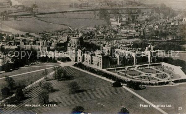 Windsor Castle Fliegeraufnahme