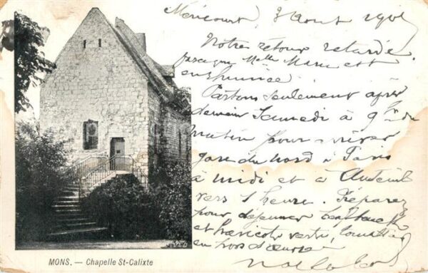 Mons Hainaut Chapelle St Calixte
