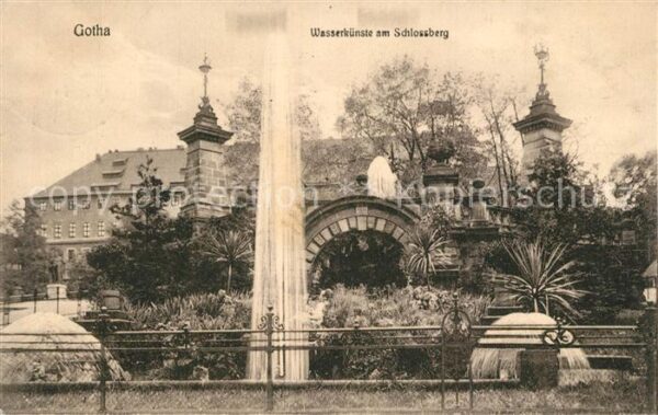 Gotha Thueringen Wasserkünste am Schlossberg
