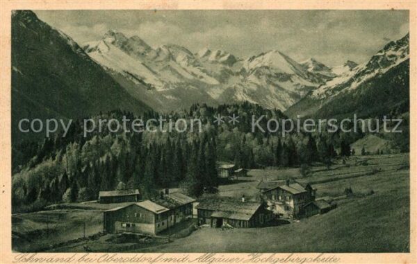Schwand Oberstdorf Panorama