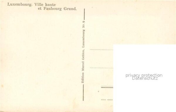 LUXEMBOURG  Luxemburg Villa haute Faubourg Grund – Bild 2