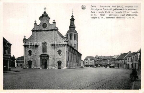 Zele Dorpplaats Kerk