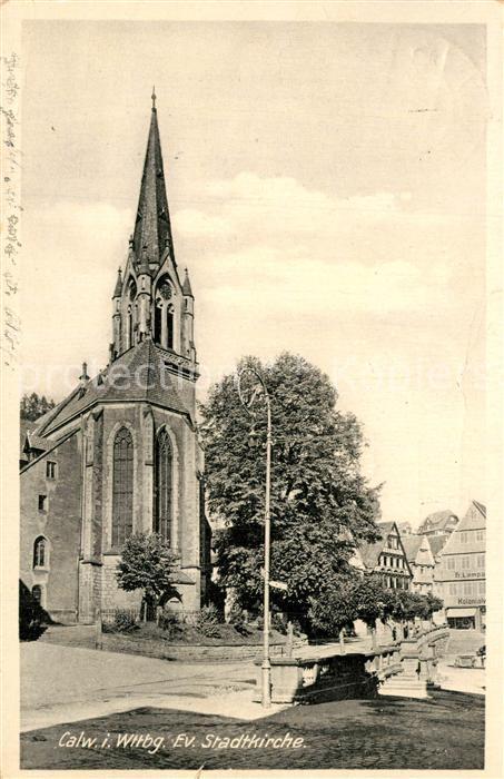 Calw Eangelische Stadtkirche