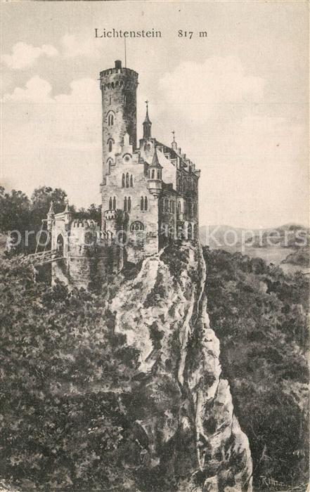 Lichtenstein Wuerttemberg Burg