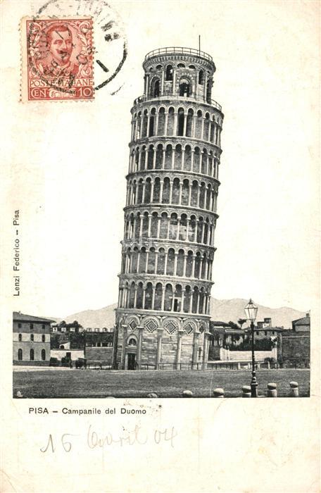 Pisa Campanile del Duomo