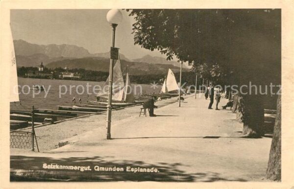 Gmunden Salzkammergut Esplanade