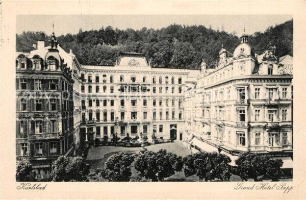 Karlsbad Eger Grand Hotel Popp