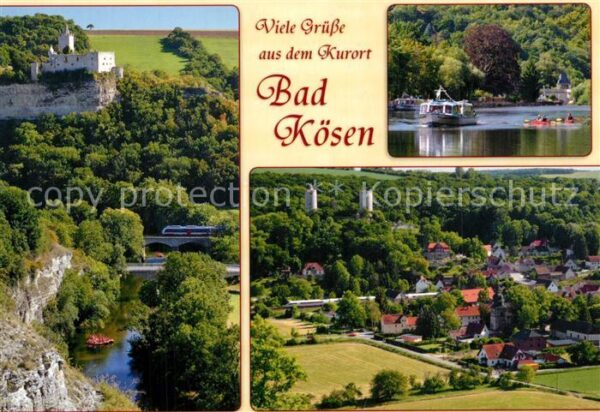Bad Koesen Rudelsburg Burg Saaleck Schlauchboottou