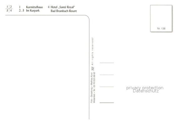 Bad Brambach Kurmittelhaus Kurpark Hotel Sante Royal – Bild 2