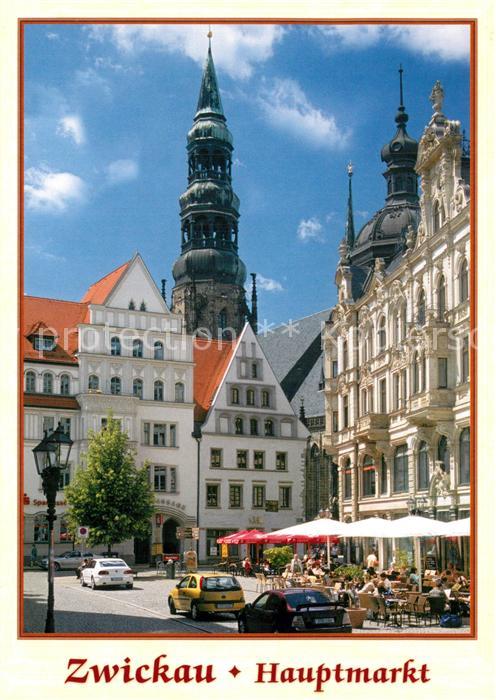 Zwickau Sachsen Hauptmarkt Dom Sankt Marien