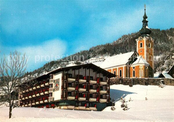 Bad Kleinkirchheim Kaernten Hotel Prägant Kirche Winter